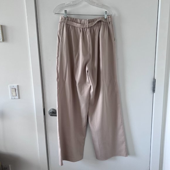 Women's Billie the Label Louisa Wide Leg Tie Front Pant - Picture 4 of 7